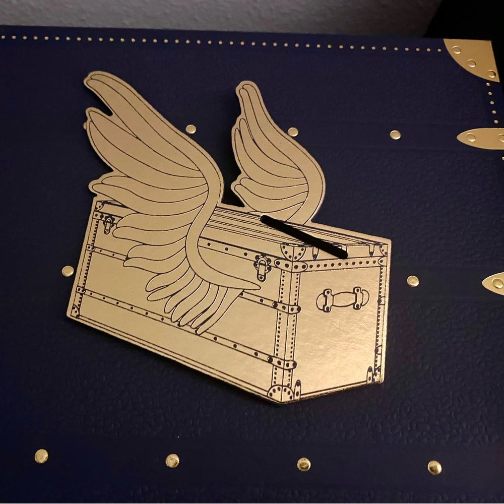 Louis Vuitton Holiday Trunk Packaging Luggage Gift Tag
